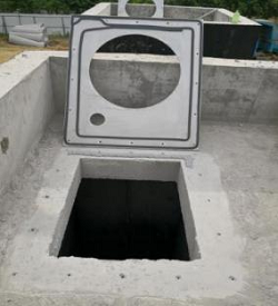 調蓄池衝洗