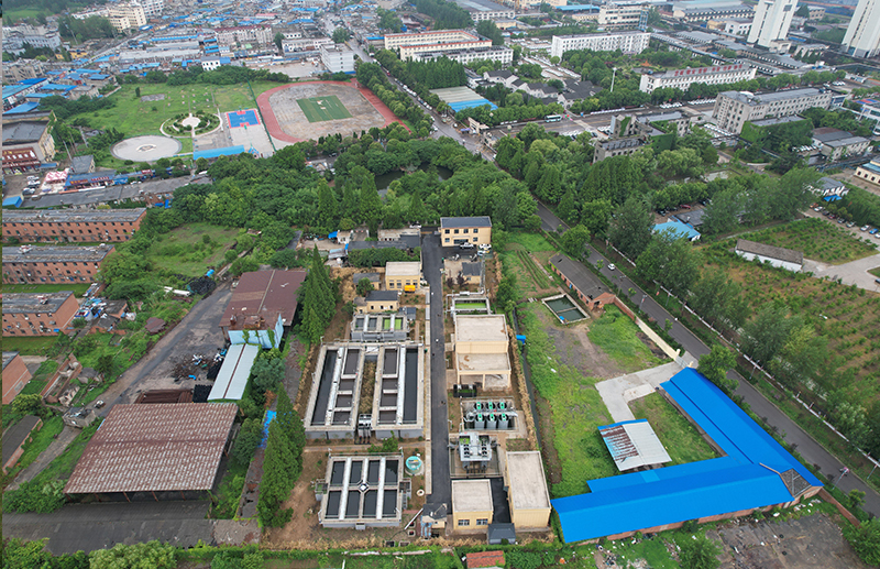 淮南（nán）市（shì）潘集區泥河流域水環境綜合治理工程——潘二礦（kuàng）汙水廠提標改造